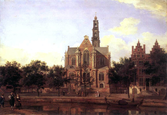  Jan Van der Heyden View of the Westerkerk, Amsterdam - Art Print
