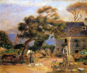  Pierre Auguste Renoir View of Treboul - Art Print