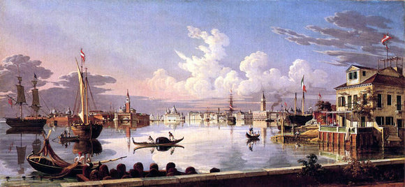  Robert Salmon View of Venice - Art Print