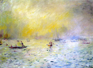  Pierre Auguste Renoir View of Venice, Fog - Art Print