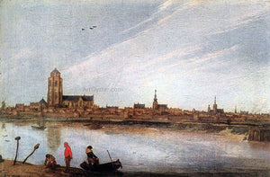  Esaias Van de Velde View of Zierikzee - Art Print