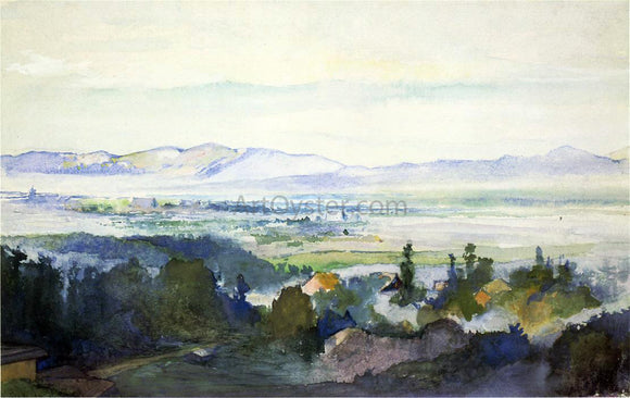  John La Farge View Over Kyoto From Ya Ami - Art Print