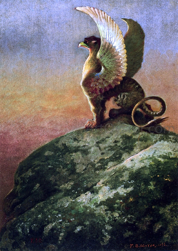  Francis Blackwell Mayer Vigilance, The Gryphon - Art Print