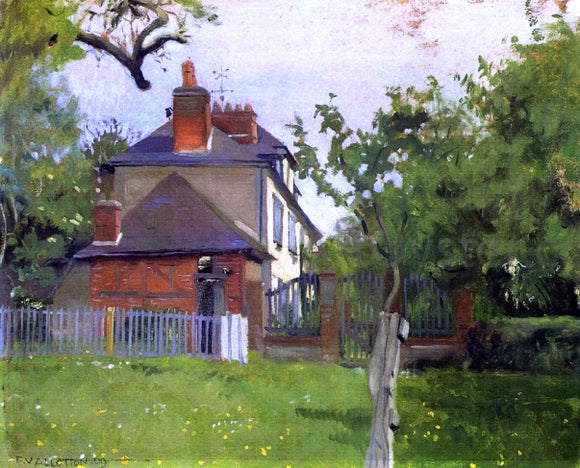  Felix Vallotton Villa Beaulieu, Honfleur - Art Print