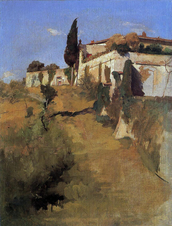  Frank Duveneck At Villa Castellani, Belloguardo - Art Print