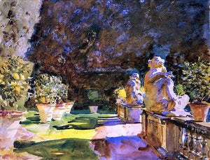  John Singer Sargent At Villa di Marlia, Lucca - Art Print