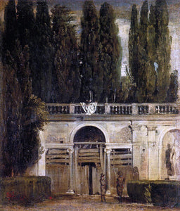  Diego Velazquez Villa Medici in Rome (also known as Facade of the Grotto-Logia) - Art Print