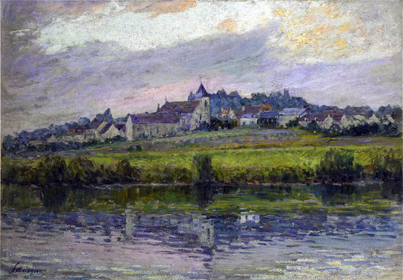  Henri Lebasque Village by the River - Art Print