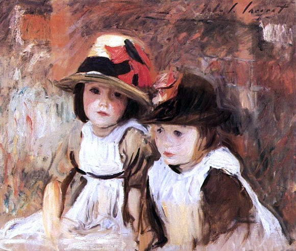  John Singer Sargent A Village Children Scene - Art Print