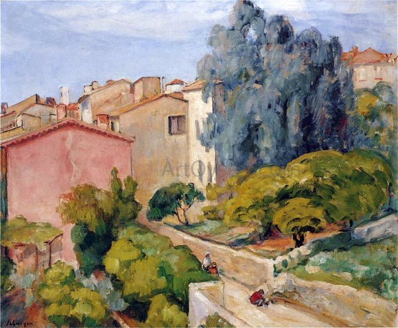  Henri Lebasque A Village in Summer - Art Print