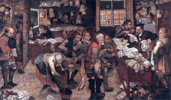  The Younger Pieter Brueghel Village Lawyer - Art Print