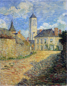  Henri Lebasque Village of Champigne - Art Print