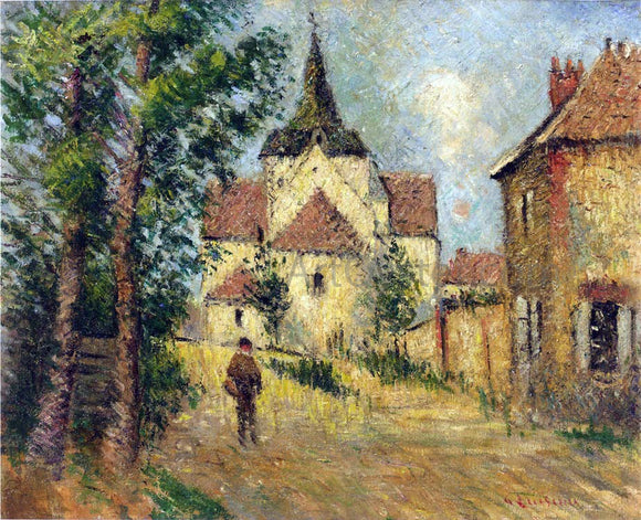  Gustave Loiseau A Village Street - Art Print