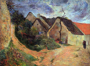  Paul Gauguin Village Street, Osny - Art Print