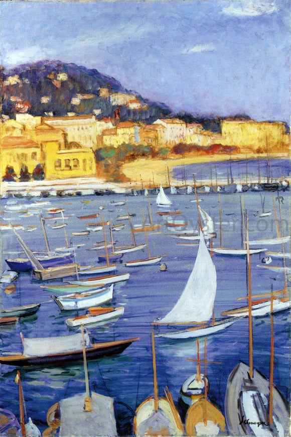  Henri Lebasque At Villefranche by the Sea - Art Print