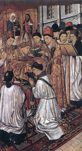  Jaume Huguet Vinzenz Altarpiece - Art Print