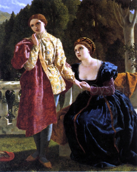  Frederick Richard Pickersgill Viola and the Countess - Art Print