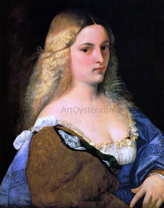  Titian Violante (also known as La Bella Gatta) - Art Print