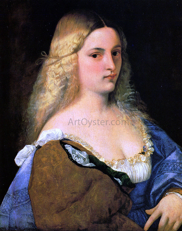  Titian Violante (also known as La Bella Gatta) - Art Print