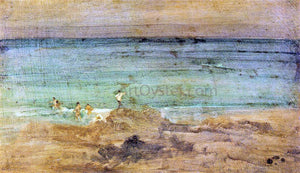  James McNeill Whistler Violet and Blue: The Little Bathers, Perosquerie - Art Print