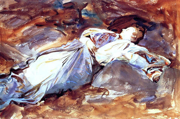  John Singer Sargent Violet Sleeping - Art Print