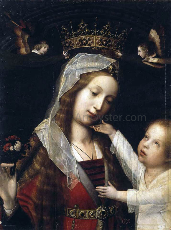  Jan Provost Virgin and Child - Art Print