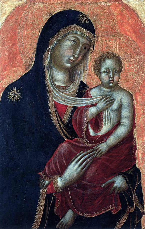  Niccolo Di Segna Virgin and Child - Art Print