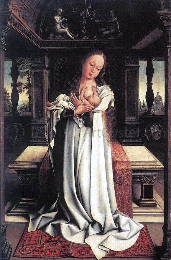  Bernaert Van Orley Virgin and Child - Art Print