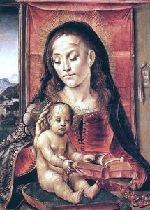  Pedro Berruguete Virgin and Child - Art Print