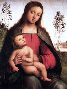  The Elder Lorenzo Costa Virgin and Child - Art Print