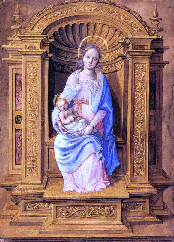  Jean Poyer Virgin and Child - Art Print