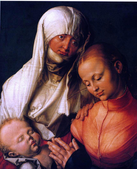  Albrecht Durer Virgin and Child with St. Anne - Art Print