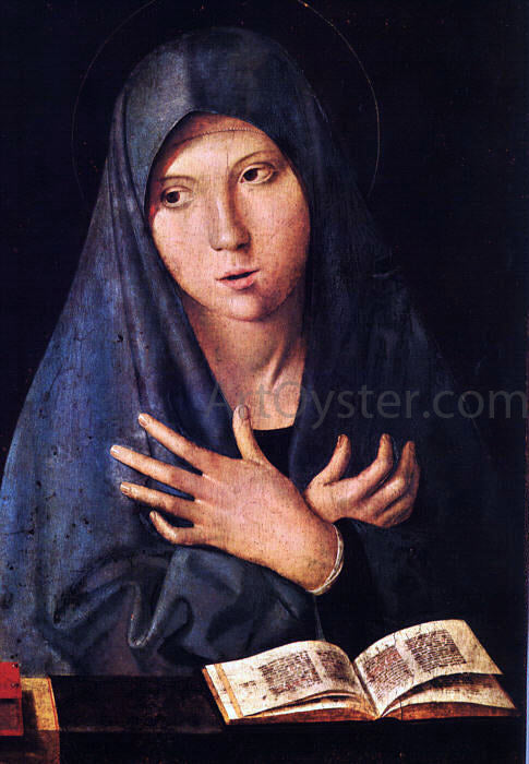  Antonello Da Messina Virgin of the Annunciation - Art Print