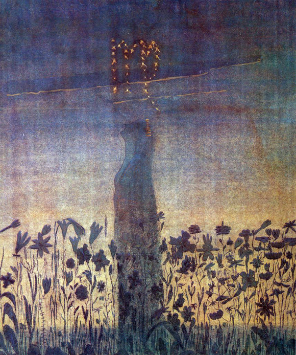  Mikalojus Ciurlionis Virgo - Art Print