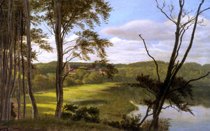  Carl Fredrik Aagard Visborg Gaard - Art Print