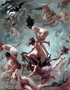  Luis Ricardo Falero Vision of Faust - Art Print