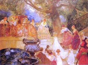  Gaston De Latouche Visit of the Princess Royal - Art Print
