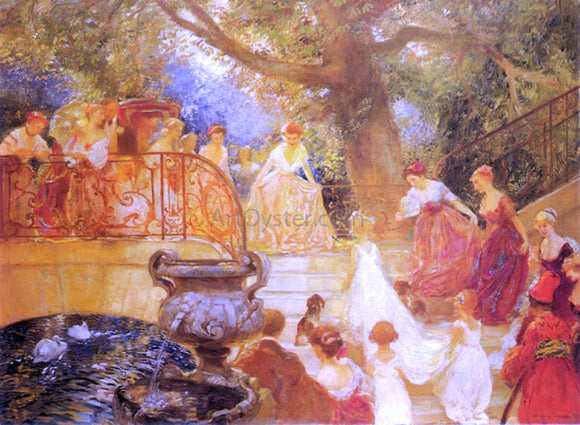  Gaston De Latouche Visit of the Princess Royal - Art Print