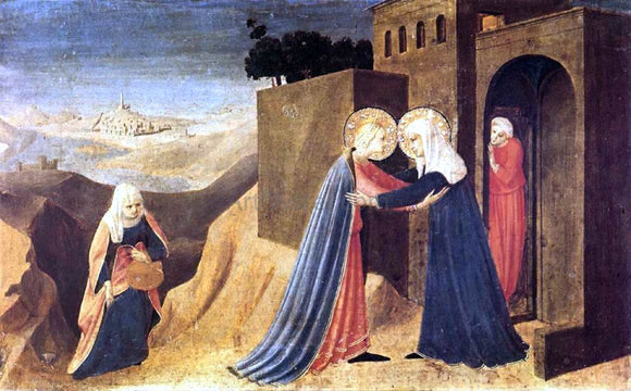 Fra Angelico Visitation (The Cortona Altarpiece) - Art Print