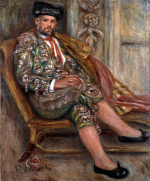  Pierre Auguste Renoir Vollard as Toreador - Art Print