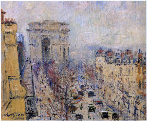  Gustave Loiseau Wagram Avenue - Art Print