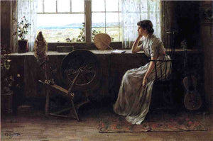 Clement Rollins Grant Waiting - Art Print