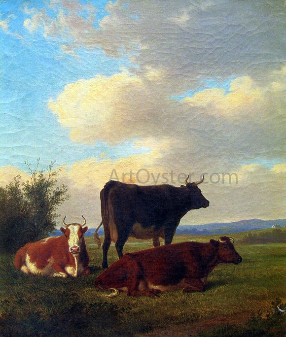  Thomas Hewes Hinckley Waiting for the Milkmaid - Art Print