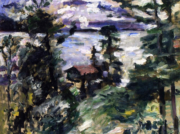  Lovis Corinth Walchensee, Morning Fog - Art Print