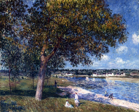  Alfred Sisley Walnut Tree in a Thomery Field - Art Print