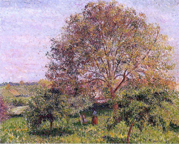  Camille Pissarro Walnut Tree in Spring - Art Print