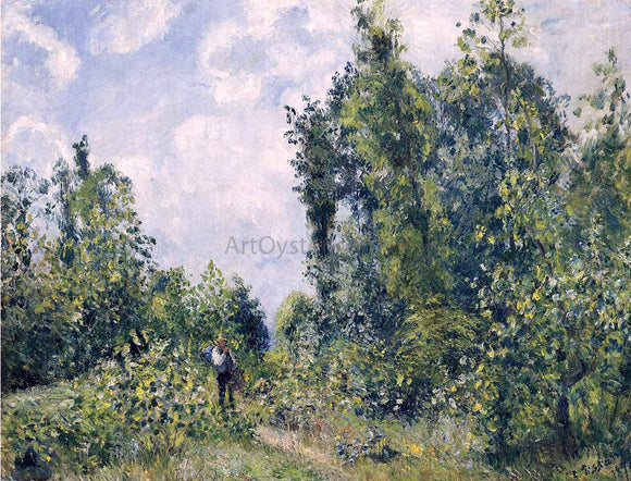  Camille Pissarro Wanderer near the Wood - Art Print