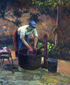  Camille Pissarro Washerwoman - Art Print