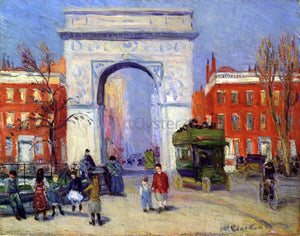  William James Glackens Washington Square Park - Art Print