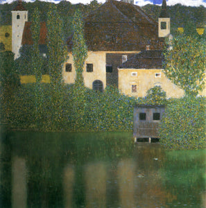  Gustav Klimt Water Castle - Art Print